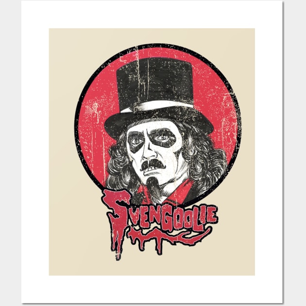 Retro Svengoolie Sketch Art Wall Art by kyoiwatcher223